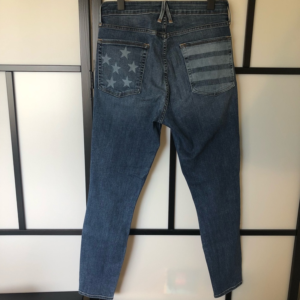 Good American Stars and Stripes jeans